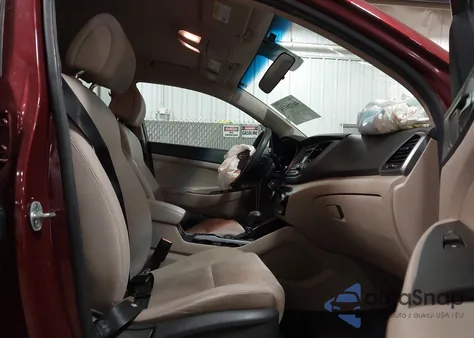 2017 Hyundai Tucson Eco from USA, damaged, VIN KM8J3CA23HU272474